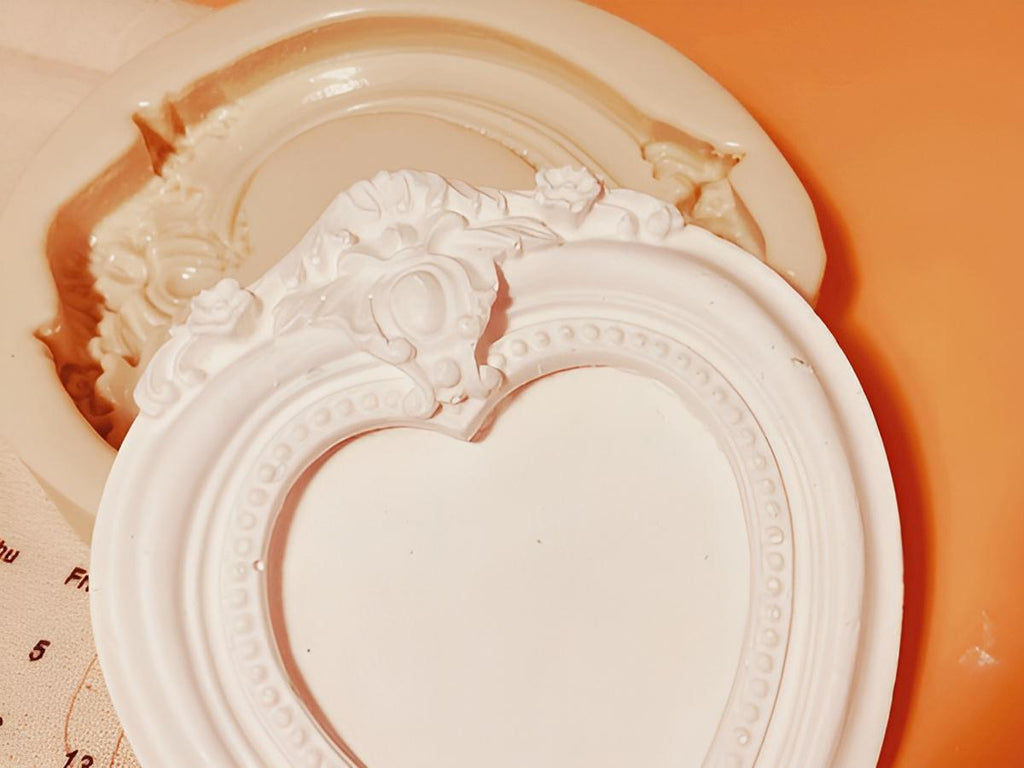 Antique Picture Frame Silicone Mold, Roman Column Tray, Cake Decor