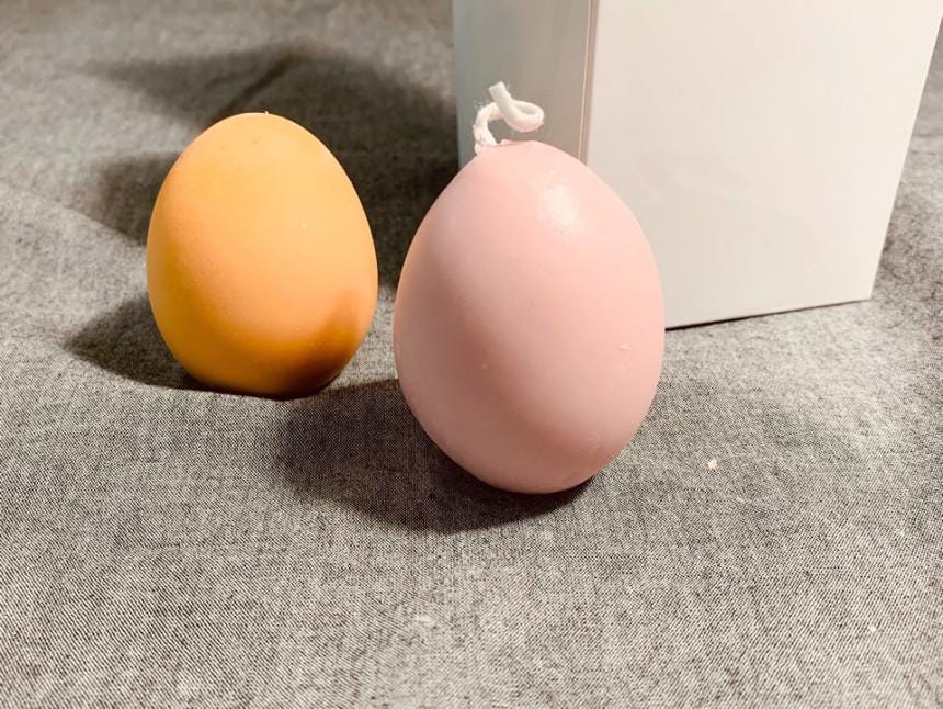 3D Easter Egg Silicone Mold, Cake Decoration, Soap Plaster Jesmonite