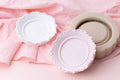 Vintage Style Round Jewelry Tray Silicone Mold, Photo Frame, Coaster (4.3'')