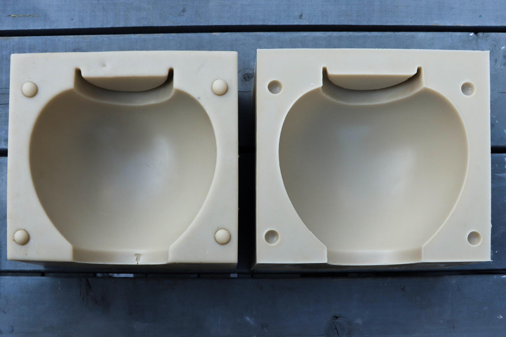 Korean Moon Jar Silicone Mold, 160mm Dal Hangari, Pottery, Candle Making