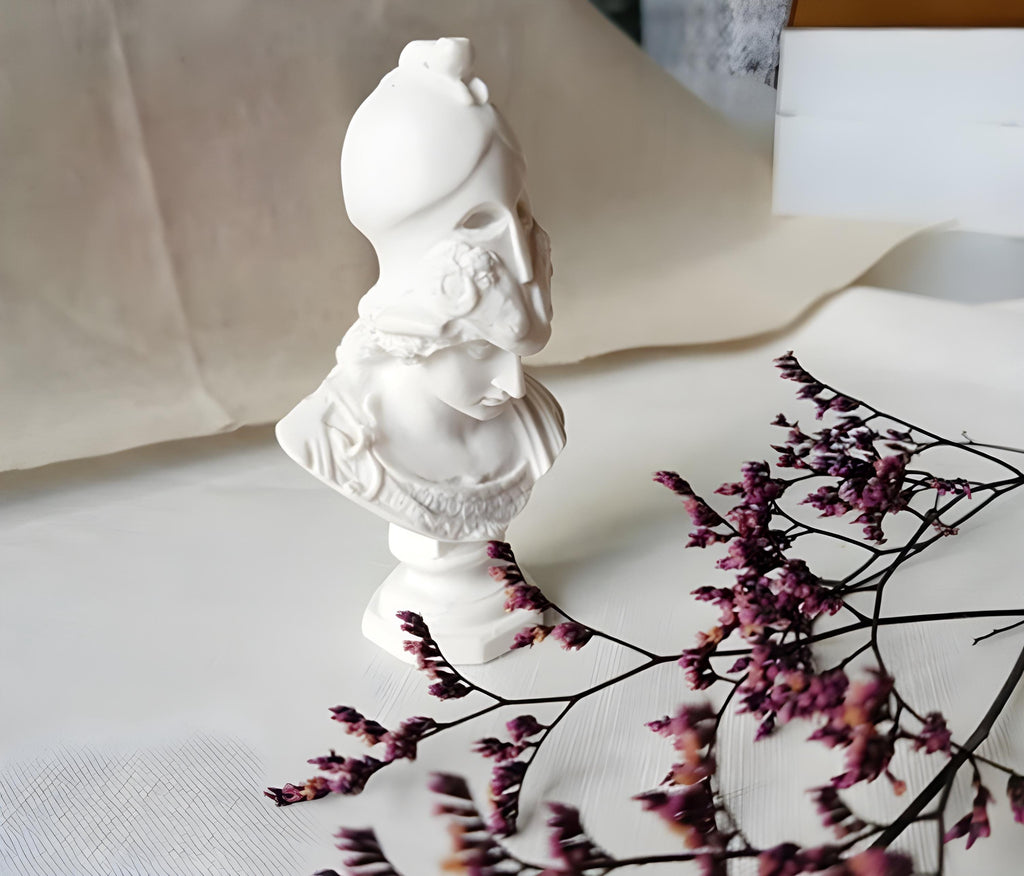 Armed Woman Bust Silicone Mold, Greek Statue, Resin Plaster Concrete Candle Casting