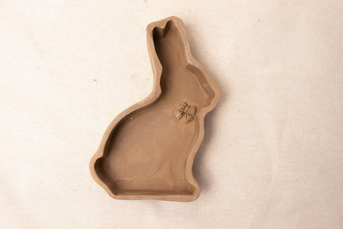 Large Easter Bunny Silicone Mold, Food Grade Tray, Soap, Candle
