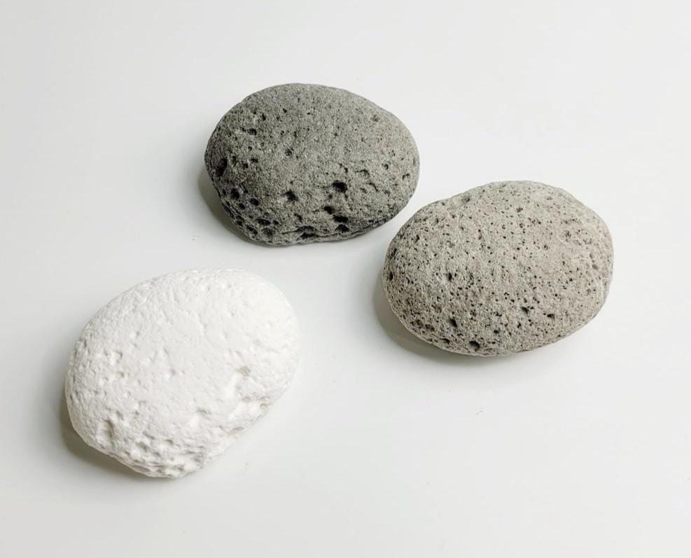 4Choice 3D Volcanic Rock Stone Mold, Basalt Stone Objet Mold, Natural Porous Stone Home Decor Resin Pottery Gypsum Terrazzo