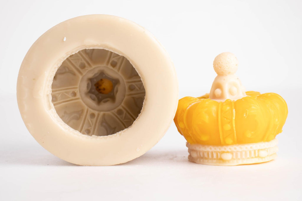 3D Tiara Crown Silicone Mold, Cake Decoration, Candle Soap, Gypsum Diffuser