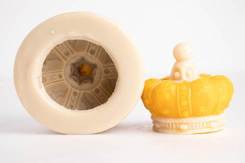 3D Tiara Crown Silicone Mold, Cake Decoration, Candle Soap, Gypsum Diffuser