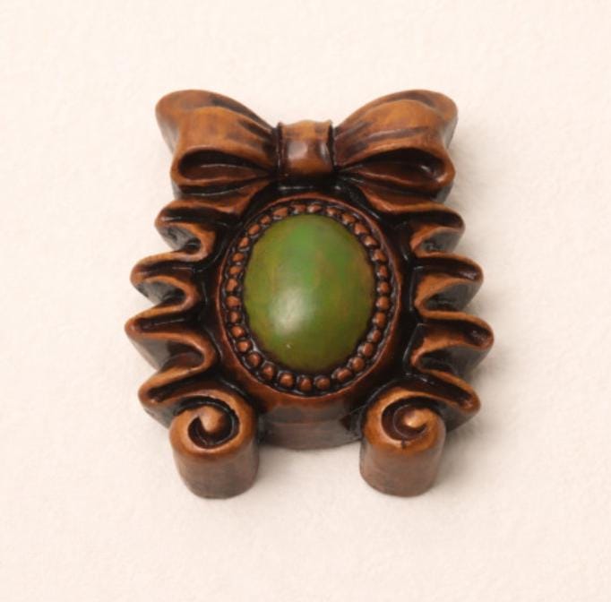 Antique Decor Soap Mold, Hand-Carved Relief, Chocolate, Ornament Diffuser Making