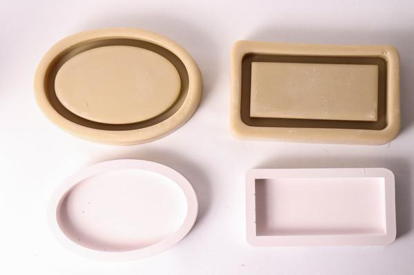 Modern Tray Silicone Mold, Candle Holder, Coaster Making