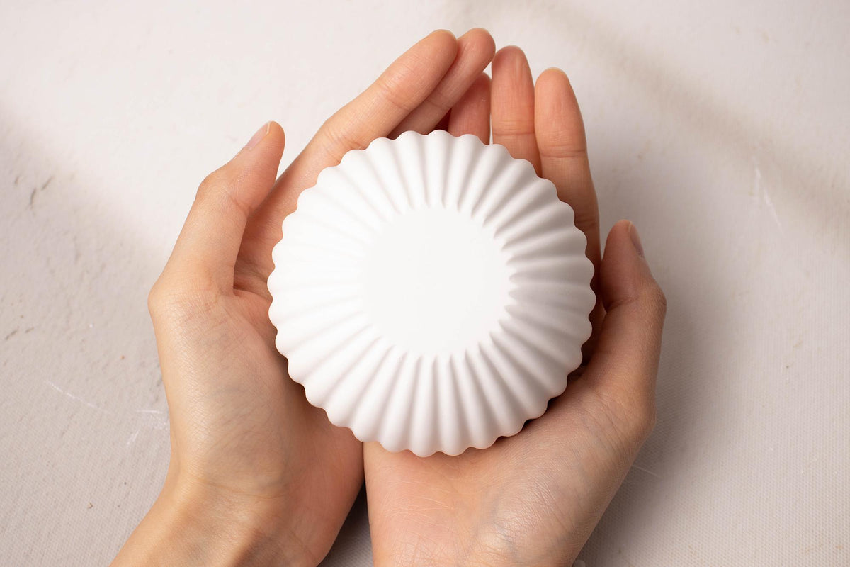 Stripe Dome Bowl Mother Mold, Pottery Plaster Mold Making