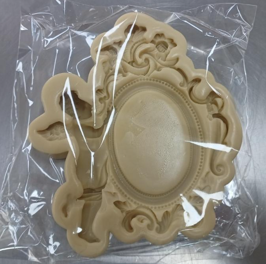 Baby Angel Frame Silicone Mold, Candle Soap Pottery Plaster
