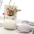 Small Planter Silicone Mold, Pottery Decoration, Soap Candle Plaster Air Freshener Mold