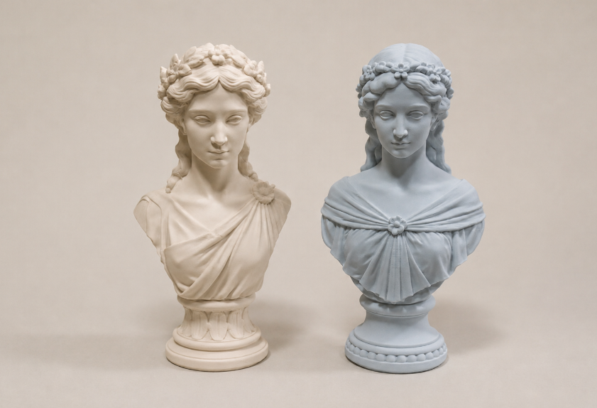 Greek Goddess & Mythology Bust Silicone Mold for Wall Deco, Jesmonite, Plaster, Resin, Pottery, Clay