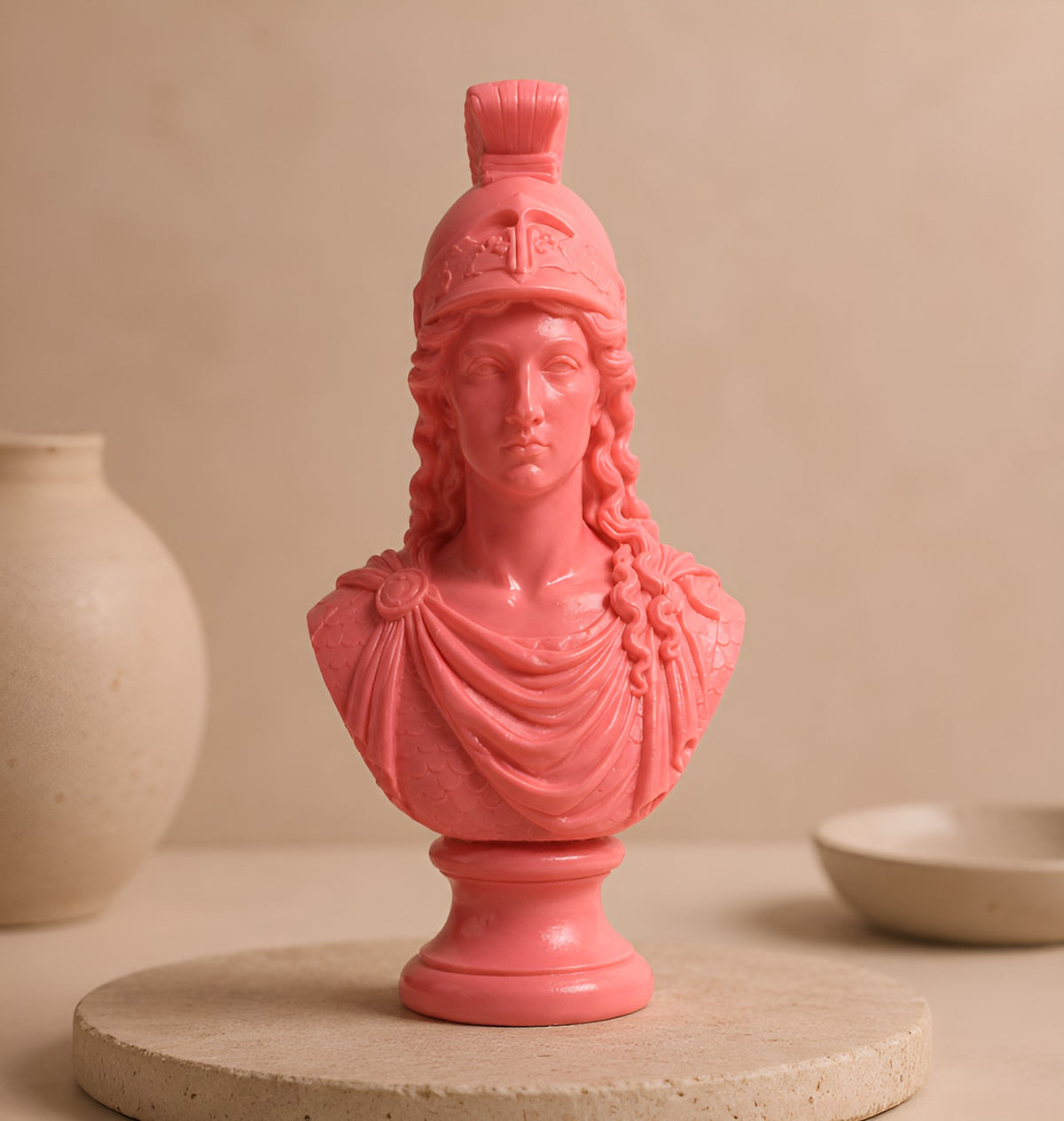 Greek Goddess & Mythology Bust Silicone Mold for Wall Deco, Jesmonite, Plaster, Resin, Pottery, Clay