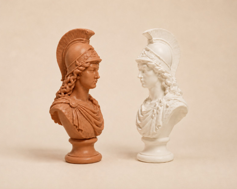 Greek Goddess & Mythology Bust Silicone Mold for Wall Deco, Jesmonite, Plaster, Resin, Pottery, Clay
