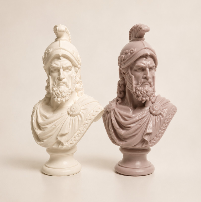 Greek Goddess & Mythology Bust Silicone Mold for Wall Deco, Jesmonite, Plaster, Resin, Pottery, Clay