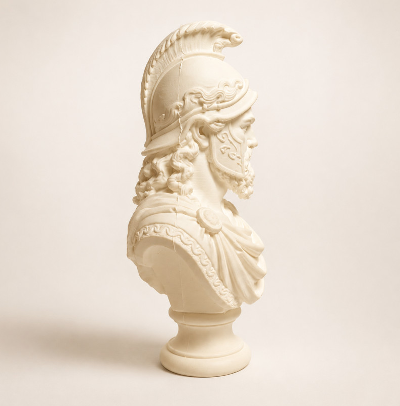 Greek Goddess & Mythology Bust Silicone Mold for Wall Deco, Jesmonite, Plaster, Resin, Pottery, Clay