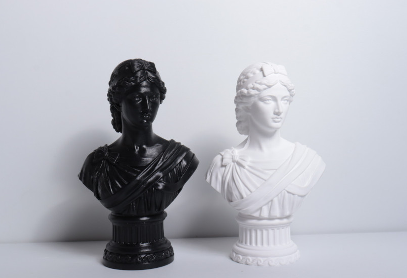 Greek Goddess & Mythology Bust Silicone Mold for Wall Deco, Jesmonite, Plaster, Resin, Pottery, Clay