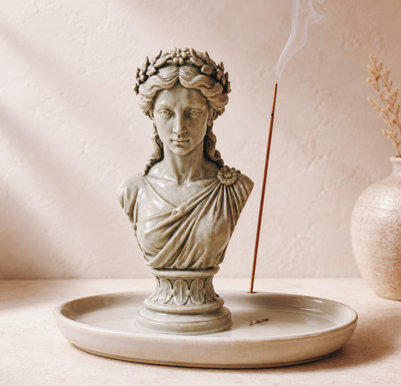 Greek Goddess & Mythology Bust Silicone Mold for Wall Deco, Jesmonite, Plaster, Resin, Pottery, Clay