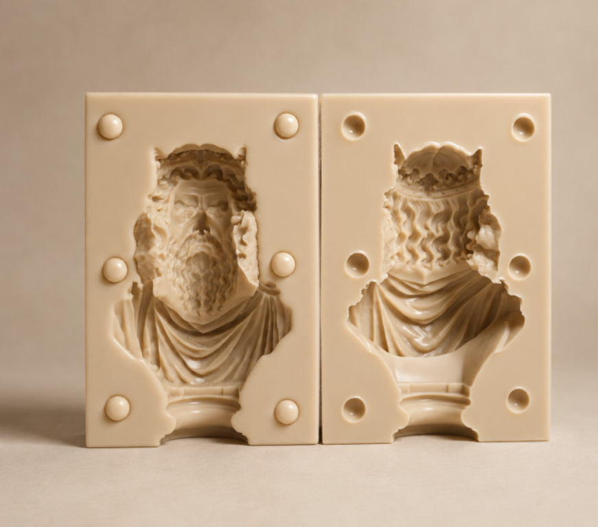 Greek Goddess & Mythology Bust Silicone Mold for Wall Deco, Jesmonite, Plaster, Resin, Pottery, Clay