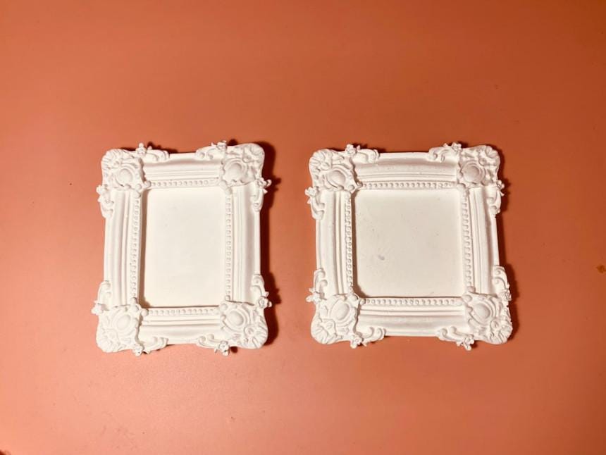 Antique Picture Frame Silicone Mold, Roman Column Tray, Cake Decor