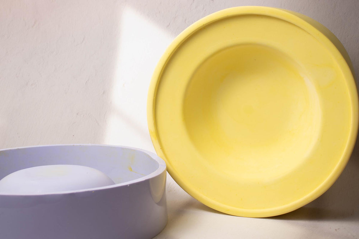 Hand Building 280mm Big Size Mother Mold for pottery, Ceramics mother mold, Large Circle Pasta Tray, Plaster Mold Making, Ships from Korea*
