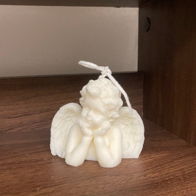 Baby Angel Silicone Mold, Candle Resin Soap Plaster Clay, Winged Cherub