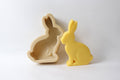 Large Easter Bunny Silicone Mold, Food Grade Tray, Soap, Candle