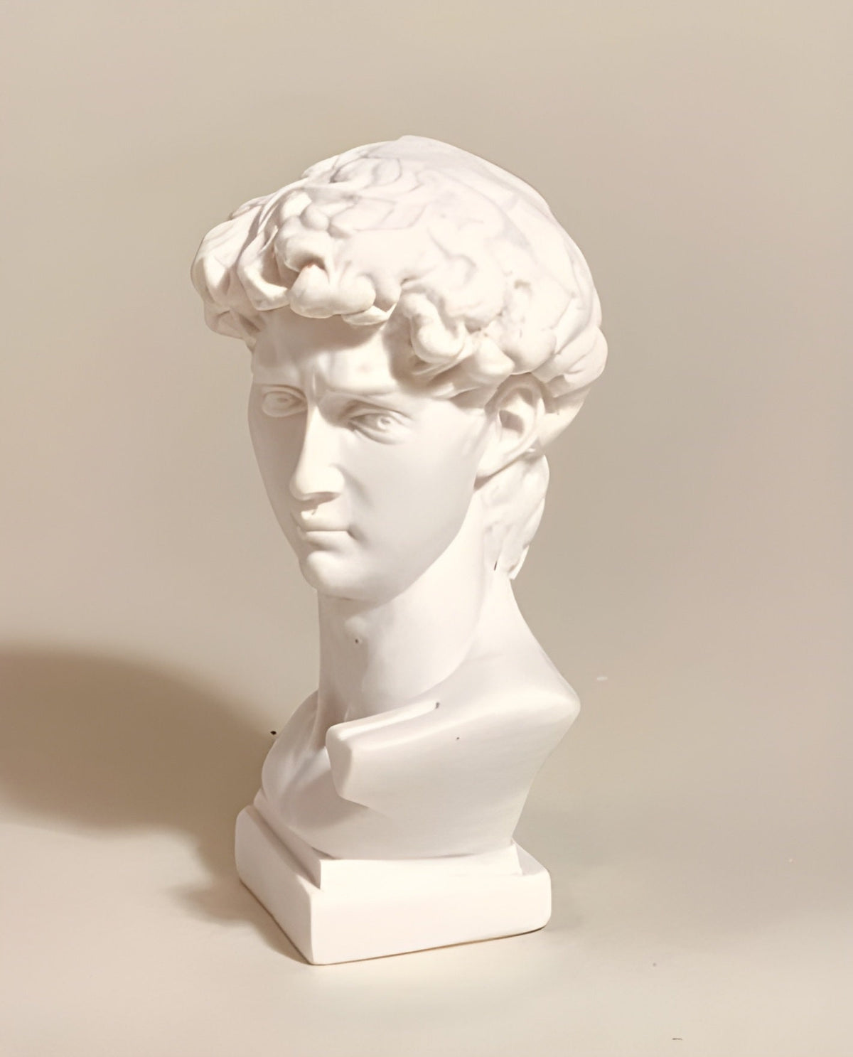 Julian Bust Silicone Mold, Jesmonite Plaster Resin Concrete Candle Casting