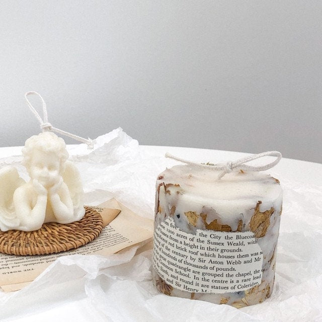 Baby Angel Silicone Mold, Candle Resin Soap Plaster Clay, Winged Cherub