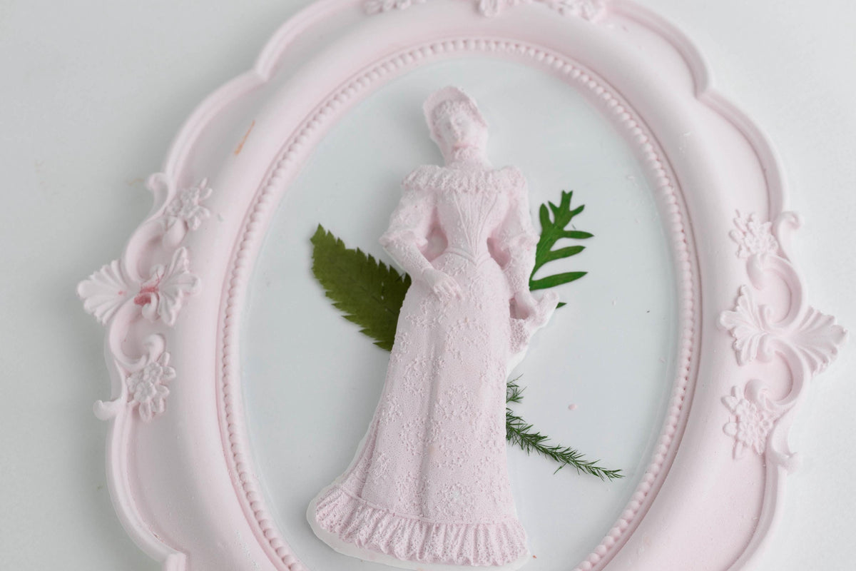 Renaissance Woman Silicone Mold, Victorian Costume Decor