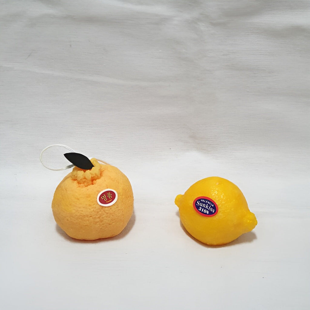 Realistic Lemon & Lime Slice Faux Food Prop - Kitchen Decor, Photography Styling