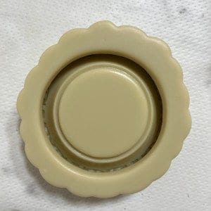 Vintage Style Round Jewelry Tray Silicone Mold, Photo Frame, Coaster (4.3'')