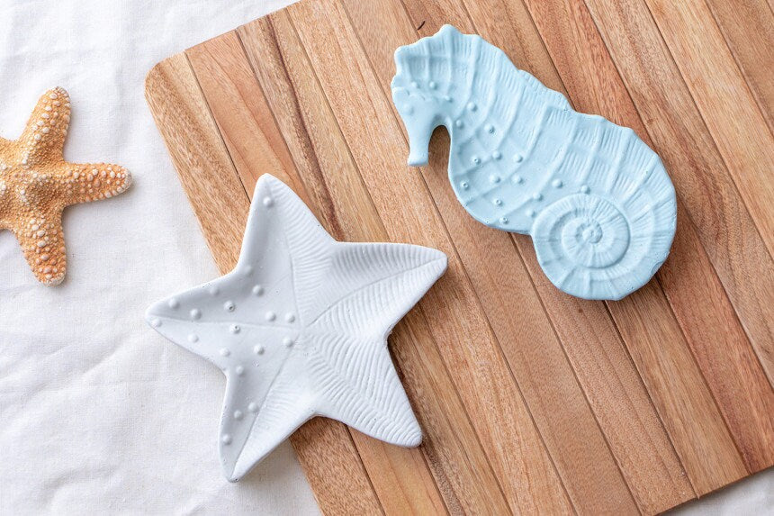 Starfish Silicone Mold, Shell-Shaped Plaster Mold