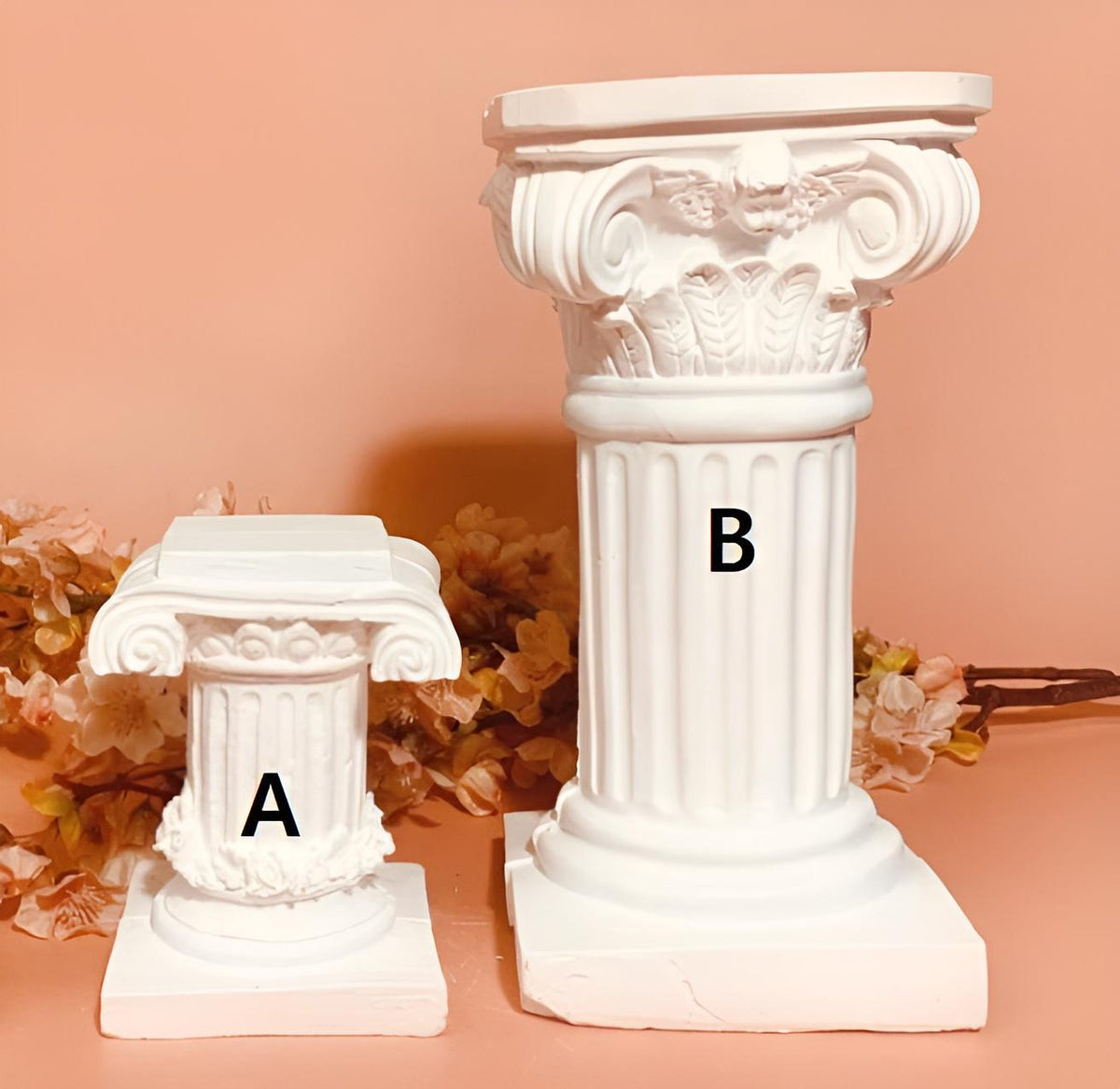 Roman Column Silicone Mold, Statue Deco, Concrete Gypsum Soap Casting