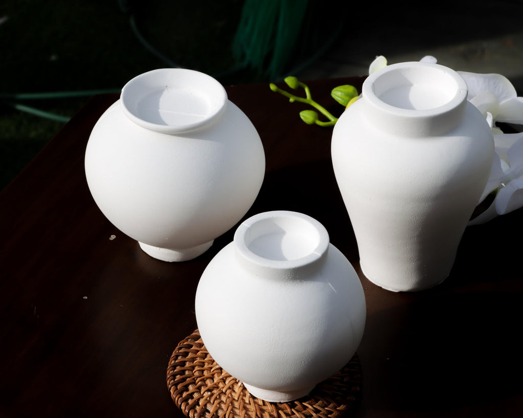 Korean Moon Jar Silicone Mold, Candle & Pottery, Home Decor