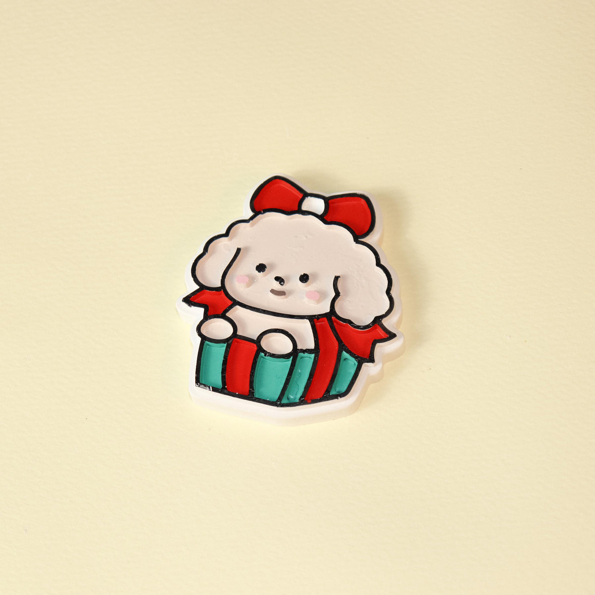 Christmas Dog Silicone Mold, Resin Clay Jesmonite, Air Freshener
