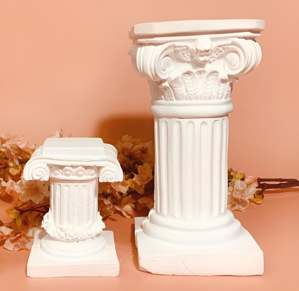 Roman Column Silicone Mold, Statue Deco, Concrete Gypsum Soap Casting