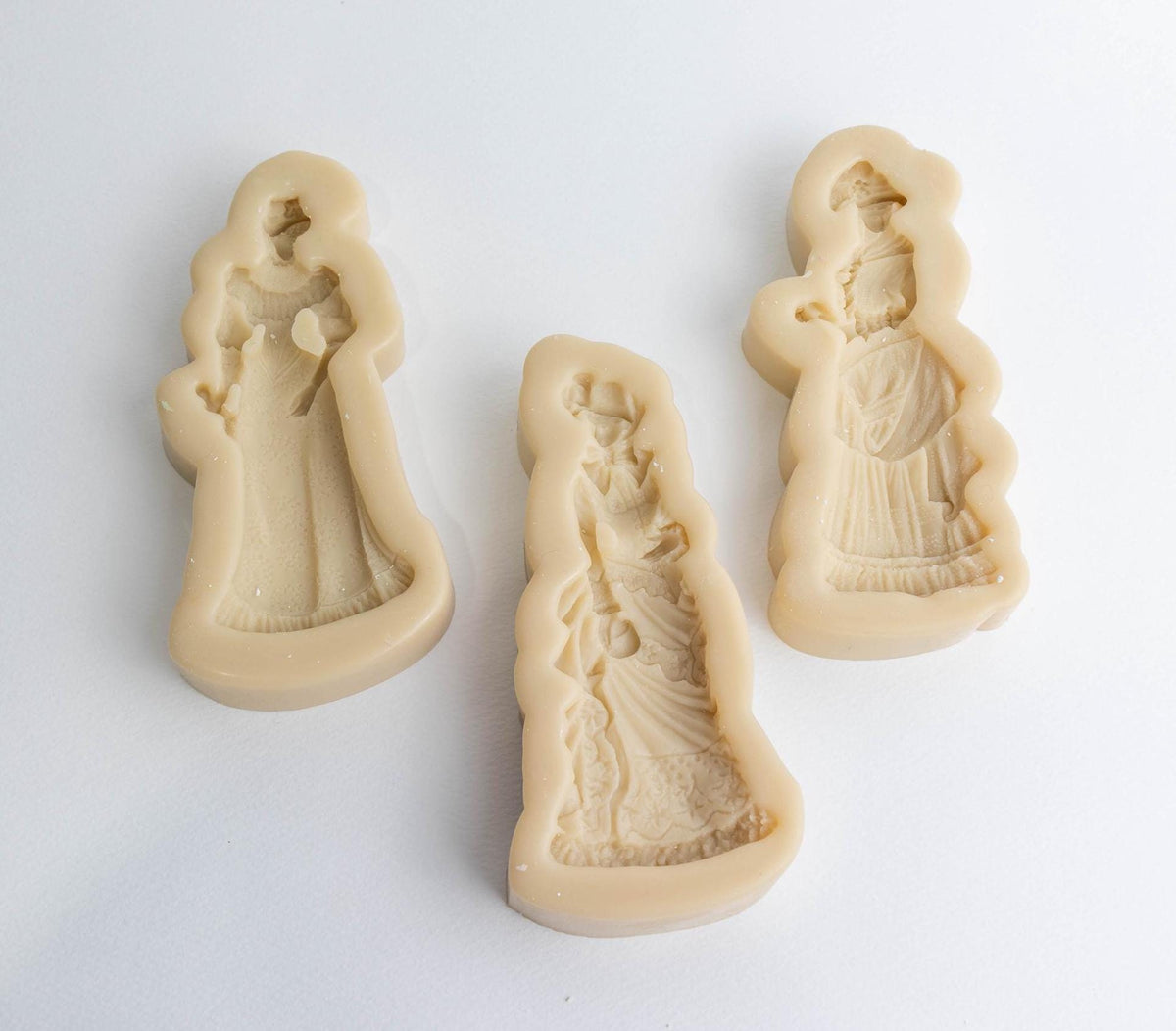 Renaissance Woman Silicone Mold, Victorian Costume Decor