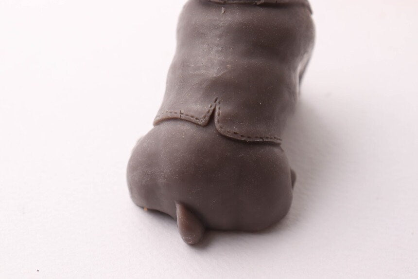Bulldog Gentleman Silicone Mold, Candle Resin Soap Plaster