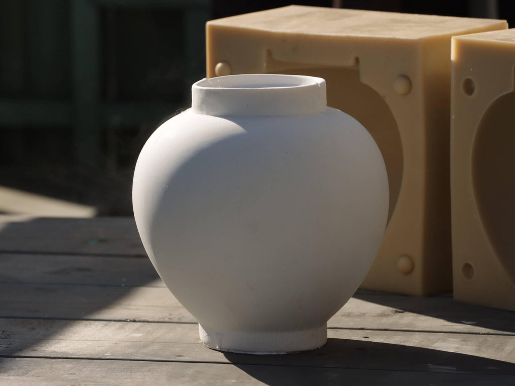Korean Moon Jar Silicone Mold, 160mm Dal Hangari, Pottery, Candle Making