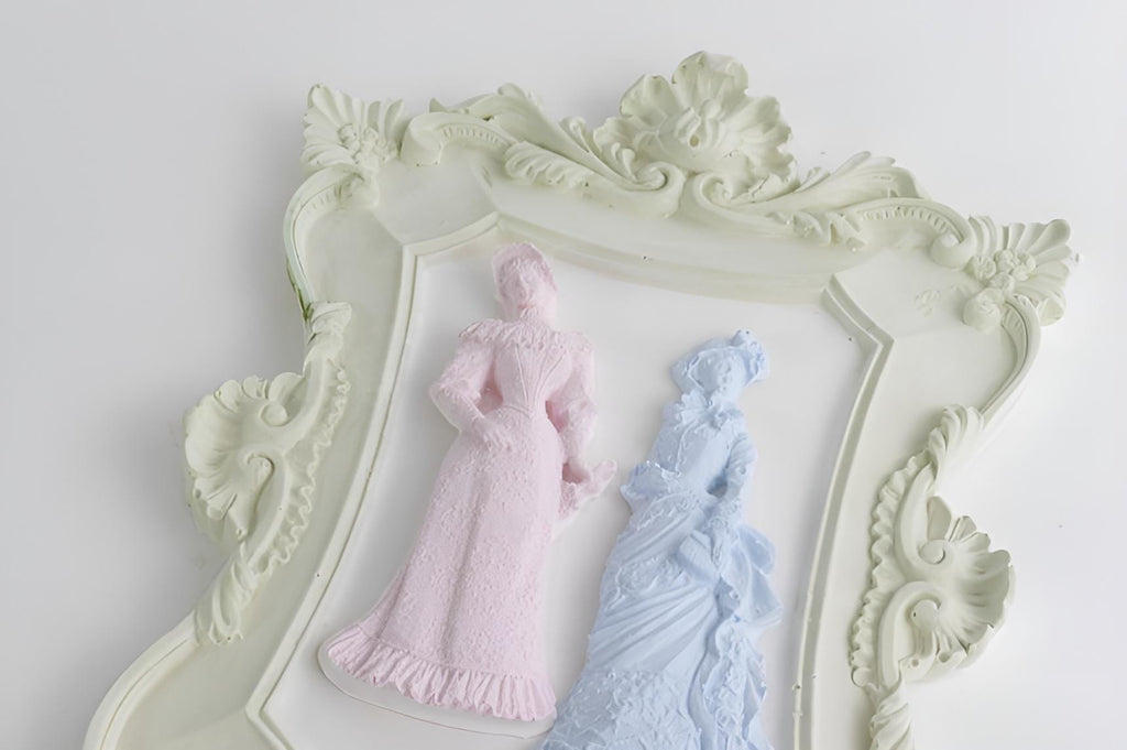 Ornate Frame Silicone Mold - Baroque Style Resin Clay Mould