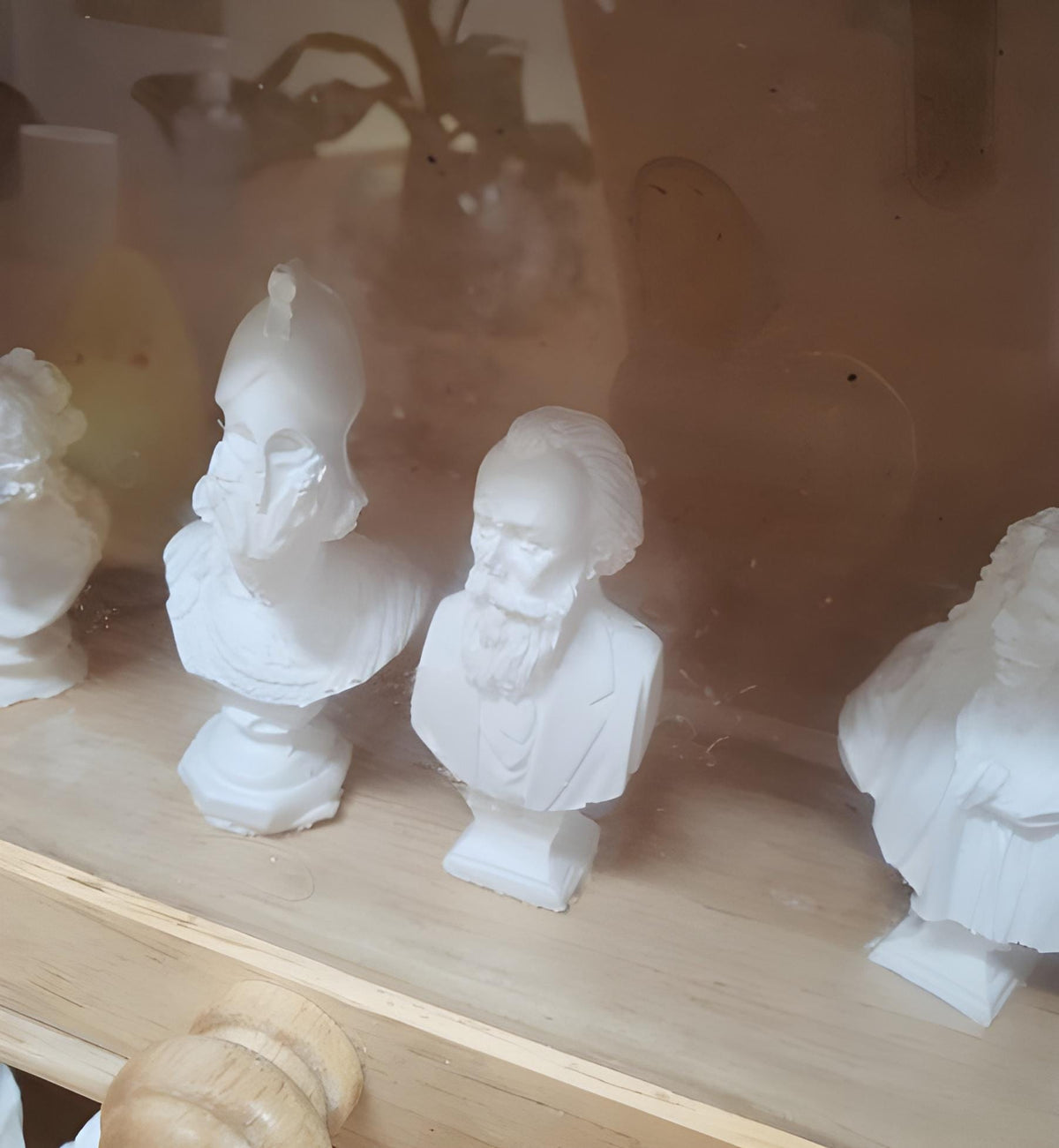 Armed Woman Bust Silicone Mold, Greek Statue, Resin Plaster Concrete Candle Casting