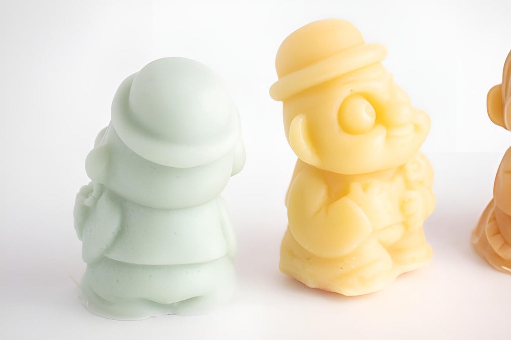 Dolhareubang Silicone Mold, Stone Grandpa Grandma Figurine