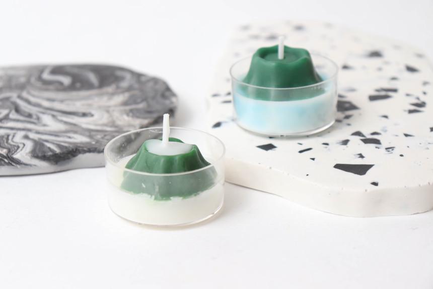 Jeju Island Tray Mold, Irregular Resin Coaster Mold