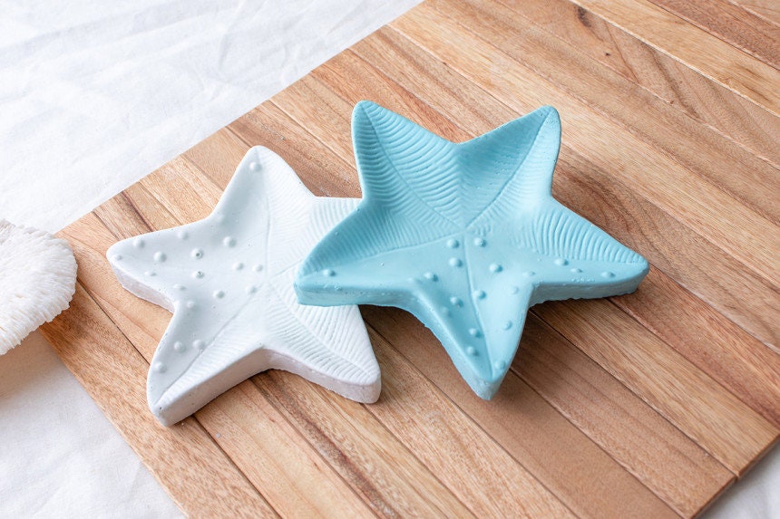 Starfish Silicone Mold, Shell-Shaped Plaster Mold