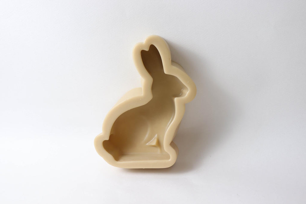 Large Easter Bunny Silicone Mold, Food Grade Tray, Soap, Candle