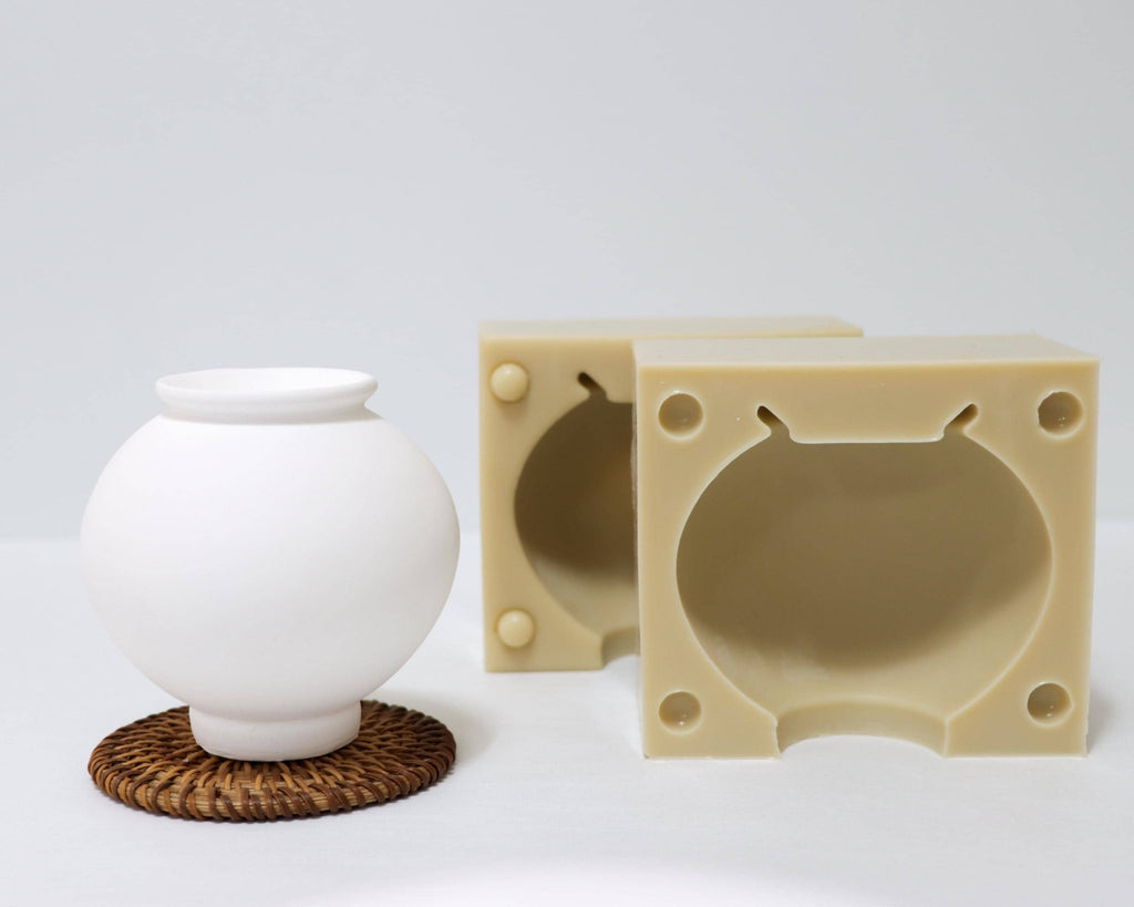 Korean Moon Jar Silicone Mold, Candle & Pottery, Home Decor