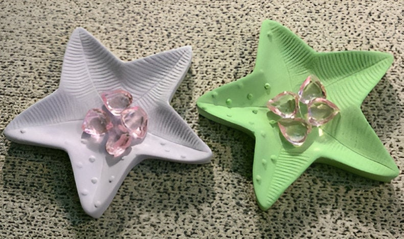 Starfish Silicone Mold, Shell-Shaped Plaster Mold