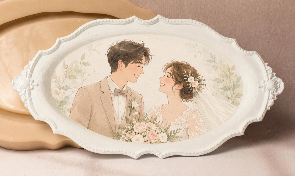 Large Antique Silicone Tray Mold, Photo Frame, Candle Holder, Wedding Gift Making
