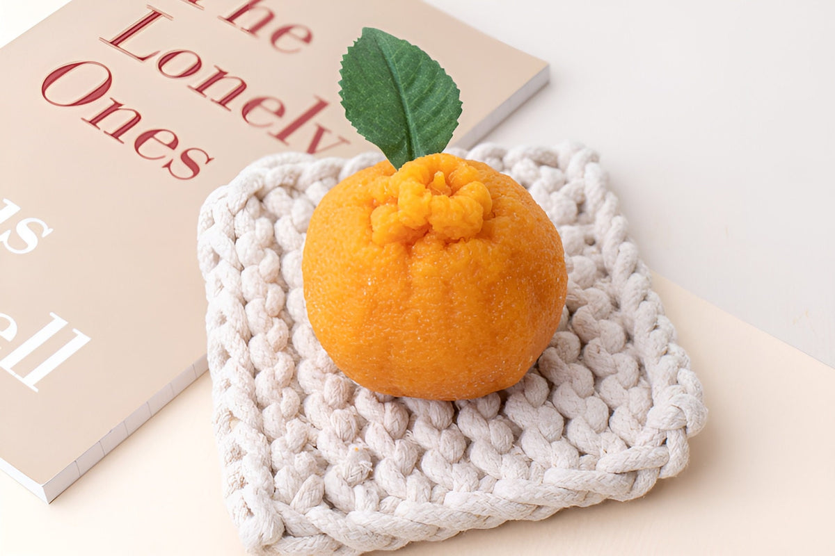 Hallabong Silicone Mold, Korean Orange, Candle Soap Plaster