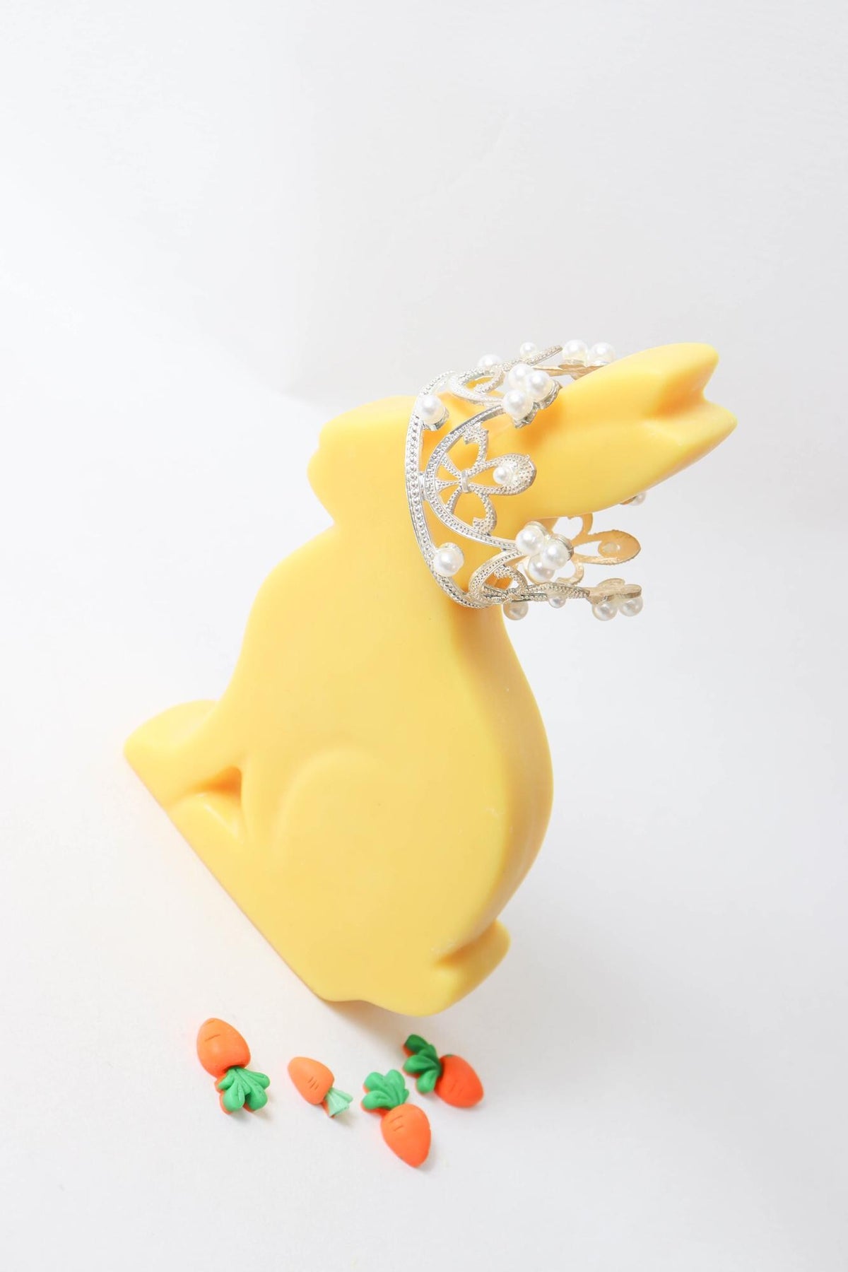 Large Easter Bunny Silicone Mold, Food Grade Tray, Soap, Candle